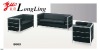 B663 metal frame sectional uno sofa set