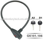 steel cable lock(bike lock,lock)