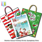 Popular different christmas items handmade gift bag with paper handle