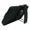 New Black Rubberized Belt Clip Holster Shell Case+Stand for LG Spectrum VS920