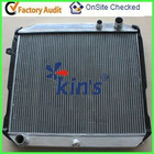 Automobiles aluminum radiator for 490 core Toyota Coaster