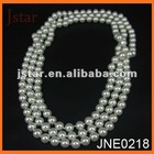 handwork knot pearl beads necklace