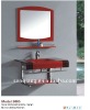 9005 modern tempered glass sink