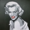 New Designs of handpainted oil painting of famous star