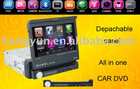 In dash Car stereo system gps(all in one) with depachable panel