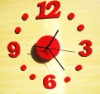 Clear Acrylic Wall Clock