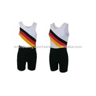 Men's dye sublimation spandex shape rowing wear