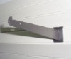 12" single bracket, garage slatwall storage bracket, steel wire bracket