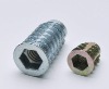 zinc alloy furniture insert nuts