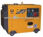 Silent diesel generator 6.5kva