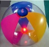 pvc inflatable beach ball with LED