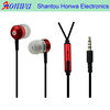 Shining earphone with mic and many color for choice