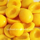 IQF yellow peach halves