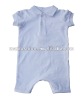 03M-18M solid color knitted cotton baby rompers