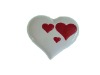 heart shape fridge magnet business card