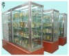 China display wooden glass display cabinet equipment of laboratory