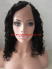 New arrival high quality left U/V part 14 inch indian full lace wig