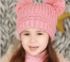 FASHION BABIES GIRL CAPS Dobby Knitted New Panda Design