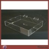 Slatwall High Transparent Square Acrylic Cookie Tray