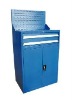 Metal Tooling cabinet with tooling hanger panel