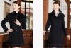 100% cashmere fabric/ winter coat for women