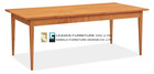 2012 new design wooden dining table (kdi-021)