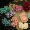 2012Newest Resin Flower for decorating necklace Pendant or ring 17*26mm