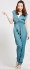 hot sell Fashion designed 100%polyester women sleveless jumpsuit