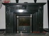 Marble design --Black marble fireplace--made of natural Chinese stones