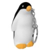 Stress PU Penguin Keychain