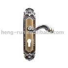 ZZ-806-92 (Zinc alloy door handle ,alloy lock )