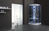 White luxury high quality acrylic sauna steam shower room (G8032)