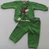 kids fleece pajama set