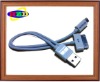 3 in 1 mutifunction usb cable for iphone micro usb cable