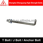 high tensile anchor bolt m20 bolt grade 8.8