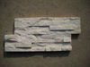 S-shape white quartz slab/wall tiles