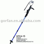 Multi-function aluminum nordic walking stick