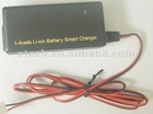 1-4 cells Li-ion and li-polymer battery pack smart charger