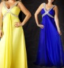 2012 fashion design elegant chiffon evening dress