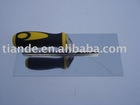 plastering trowel with rubber handle