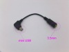 USB male to female extention cable mini USB angle cable