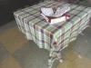 cotton yarn dyed table cloth