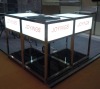 display table with acylic show cases