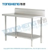 Stainless Steel Work Tables with Splash Back