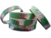 Popular Style Debossed Silicone Wristband