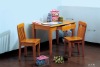 wooden children table and chair