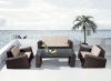 Outdoor garden sofa