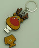 Customized, Foshion Mini Soft PVC USB Flash Drive