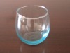 coloured wine glass cup