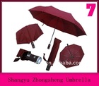 Foldable automatic open&close LED umbrella